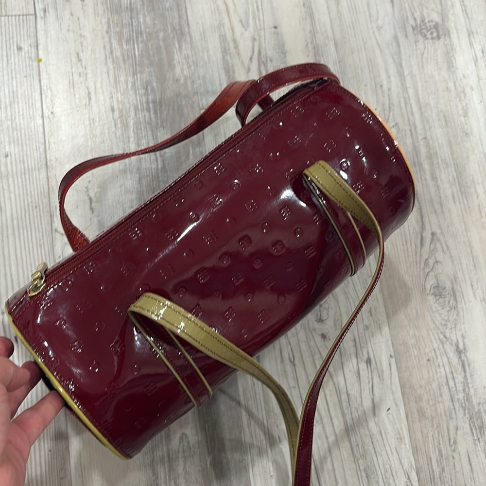 Arcadia  Patent Leather REDshoulder Bag